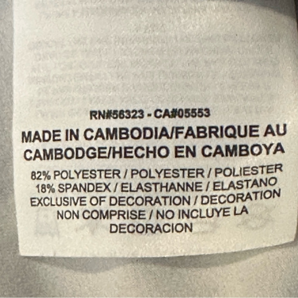 Women's Nike Epic Lux Running Floral Print Tank M Pink Gray Gym Running Yoga - Picture 10 of 12